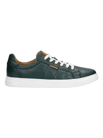 Wojas Leren sneakers groen