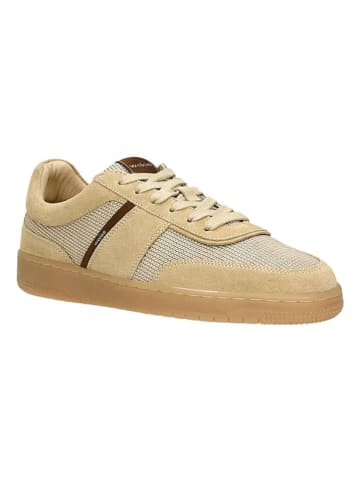 Wojas Leder-Sneakers in Beige