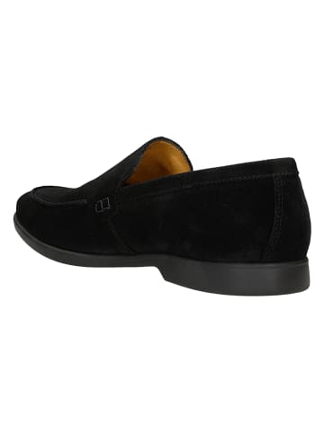 Wojas Leren mocassins zwart