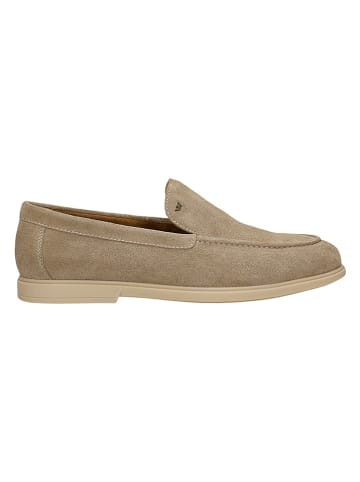 Wojas Leren mocassins beige