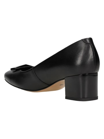 Wojas Leder-Pumps in Schwarz