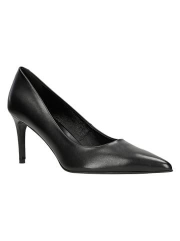 Wojas Leder-Pumps in Schwarz