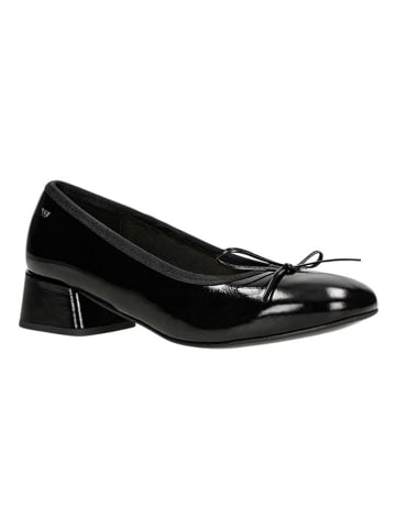 Wojas Leder-Pumps in Schwarz