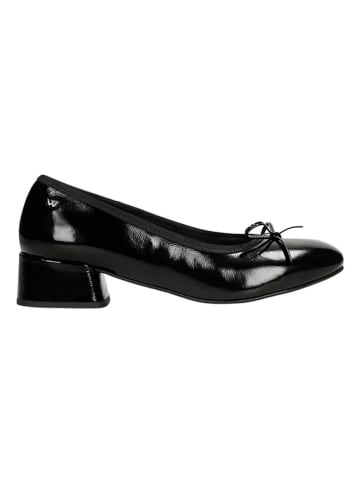 Wojas Leder-Pumps in Schwarz