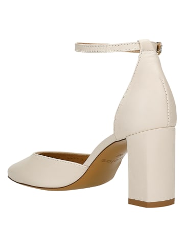 Wojas Leren pumps crème