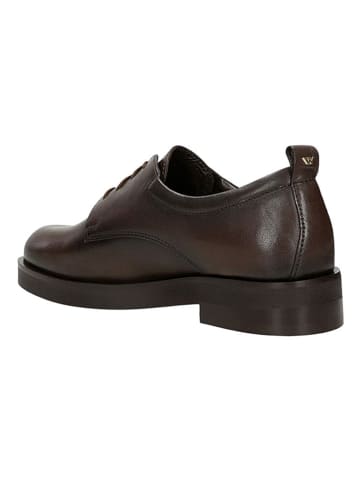 Wojas Leder-Schnürschuhe in Braun