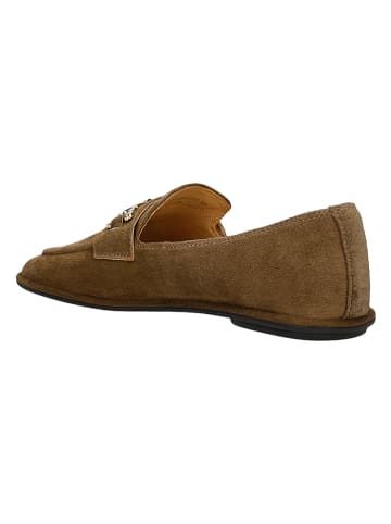 Wojas Leren mocassins bruin