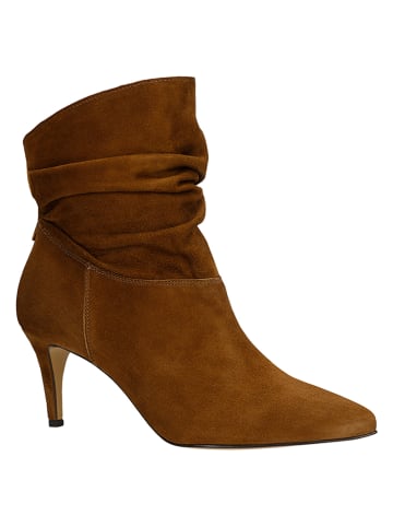 Wojas Leder-Stiefeletten in Hellbraun