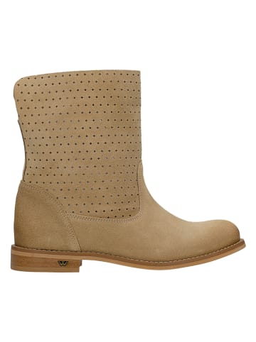 Wojas Leren boots beige