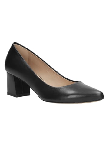 Wojas Skórzane czółenka w kolorze czarnym