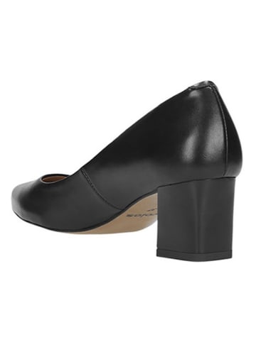 Wojas Leren pumps zwart