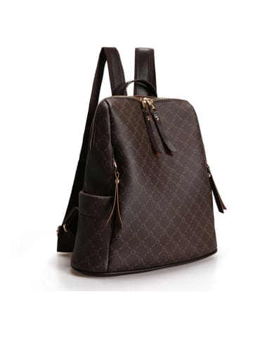 Lucky Bees Rugzak bruin - (B)30 x (H)25 x (D)13 cm