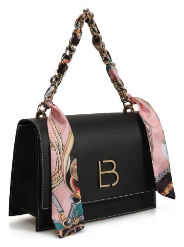 Lucky Bees Henkeltasche in Schwarz - (B)23 x (H)16 x (T)9 cm