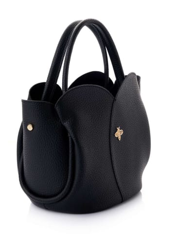 Lucky Bees Handtas zwart - (B)29 x (H)21 x (D)15 cm