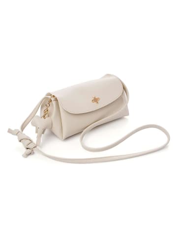 Lucky Bees Schoudertas "Ava" crème - (B)22 x (H)12 x (D)11 cm