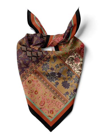 Lucky Bees Tuch in Bunt - (L)55 x (B)55 cm