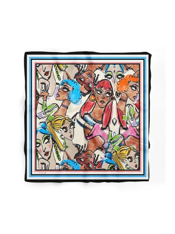 Lucky Bees Chusta ze wzorem - 55 x 55 cm