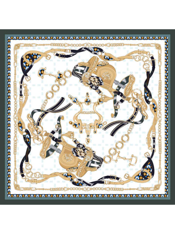 Lucky Bees Chusta w kolorze czarno-beżowym - 55 x 55 cm