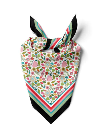 Lucky Bees Tuch in Bunt - (L)55 x (B)55 cm