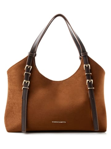 Vince Camuto Torebka "Cremona" w kolorze jasnobrązowym - 38 x 24 x 15 cm