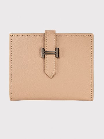 Lucky Bees Portemonnee beige - (B)12 x (H)10 x (D)1,5 cm