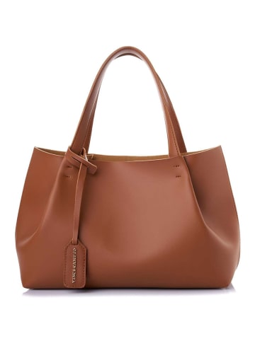 Vince Camuto Schoudertas lichtbruin - (B)35 x (H)20 x (D)12 cm