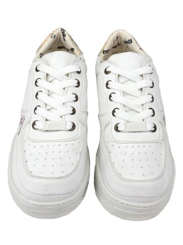 Goby Leder-Sneakers in Weiß