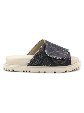 Goby Slippers beige/zwart