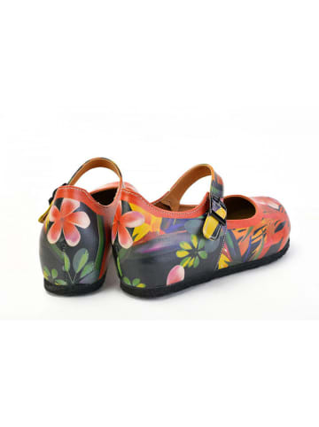 Goby Ballerina's rood/meerkleurig