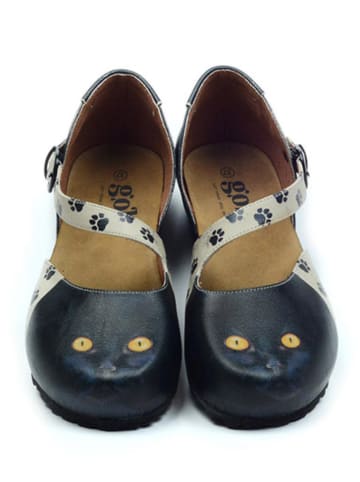 Goby Ballerinas in Schwarz