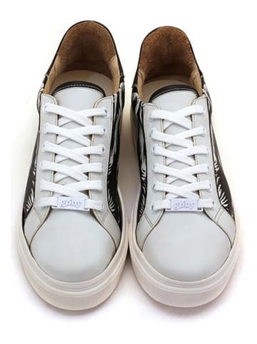 Goby Sneakers in Weiß/ Schwarz