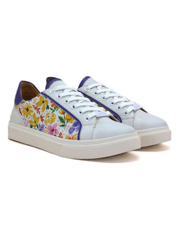 Goby Sneakersy w kolorze biało-niebieskim