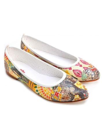 Goby Baleriny w kolorze żółto-zielonym