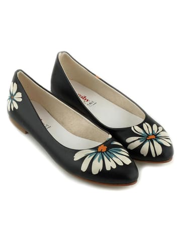 Goby Baleriny w kolorze czarnym