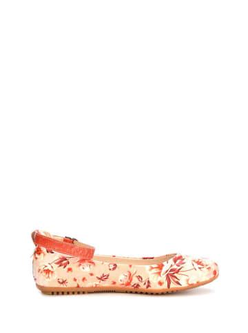 Goby Ballerina's beige/oranje/meerkleurig