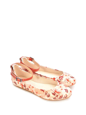 Goby Ballerina's beige/oranje/meerkleurig