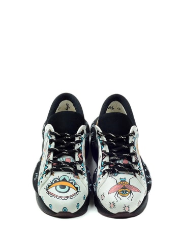 Goby Sneakers in Schwarz/ Weiß/ Bunt
