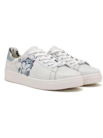 Goby Sneakers in Weiß/ Grau