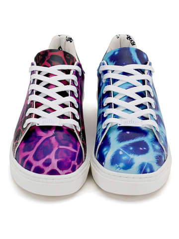 Goby Sneakers lichtblauw/paars
