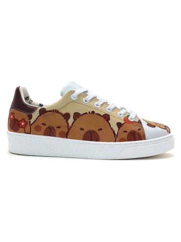 Goby Sneakers in Beige/ Hellbraun
