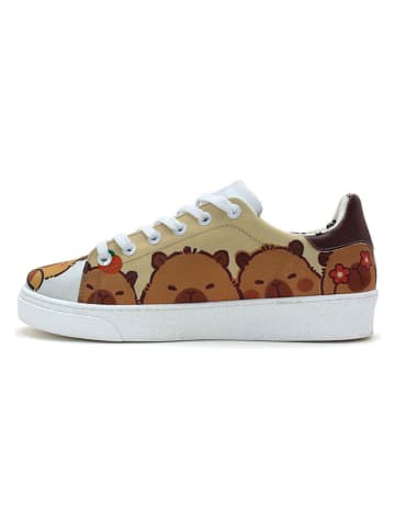 Goby Sneakers in Beige/ Hellbraun