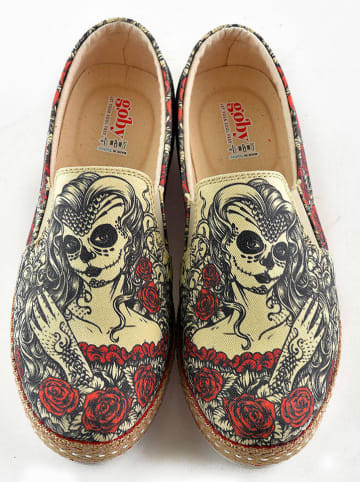 Goby Slipper in Beige