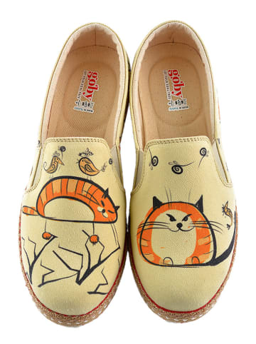 Goby Slipper in Beige