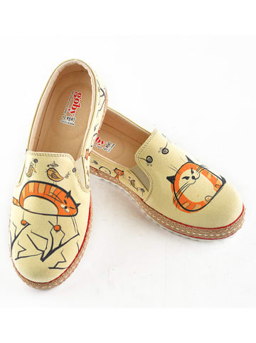 Goby Slipper in Beige