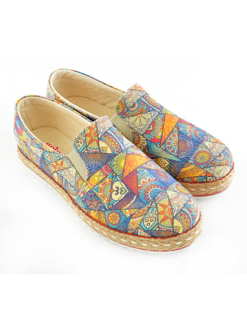 Goby Slippersy ze wzorem