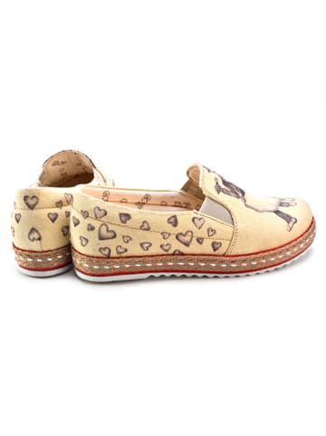 Goby Slipper in Beige