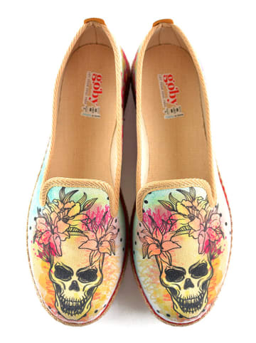 Goby Slippersy ze wzorem