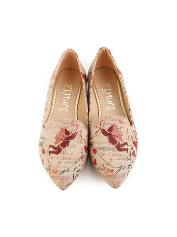 Elite Goby Instappers meerkleurig/crème