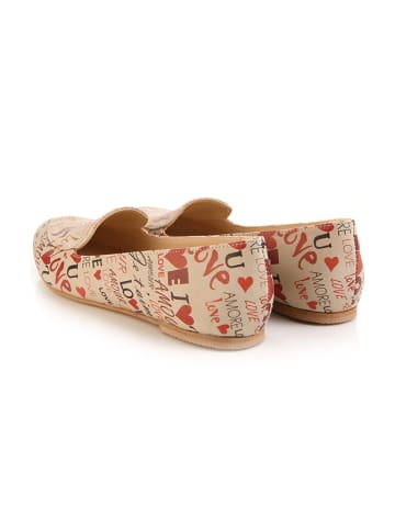 Elite Goby Slipper in Bunt/ Creme