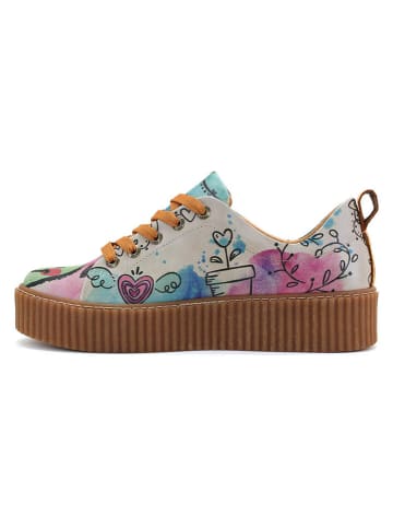 Goby Sneakersy ze wzorem